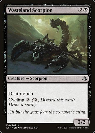 Wasteland Scorpion [Amonkhet] | Exor Games Truro