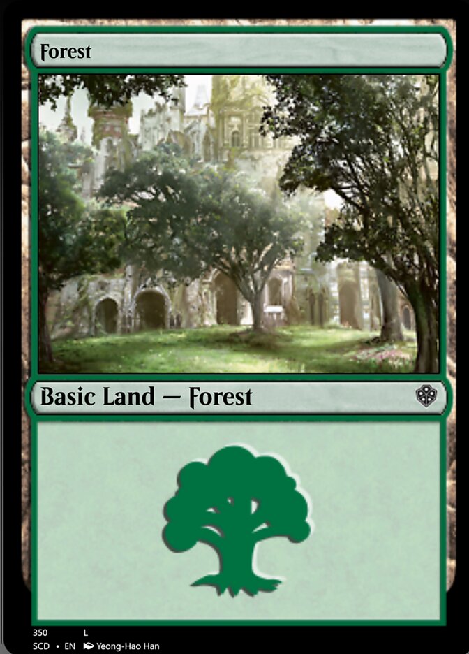 Forest (350) [Starter Commander Decks] | Exor Games Truro