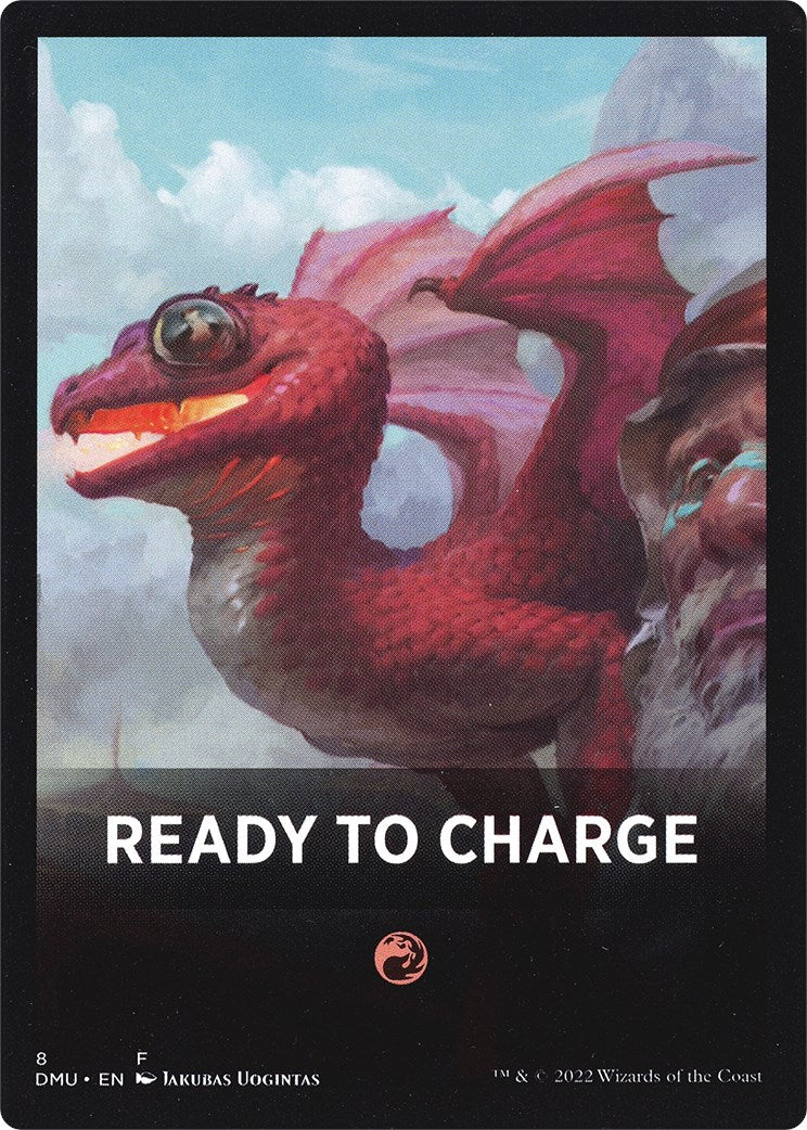 Ready to Charge Theme Card [Dominaria United Tokens] | Exor Games Truro