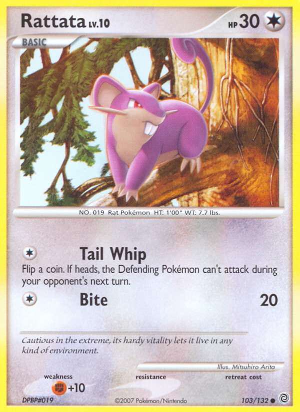Rattata (103/132) [Diamond & Pearl: Secret Wonders] | Exor Games Truro