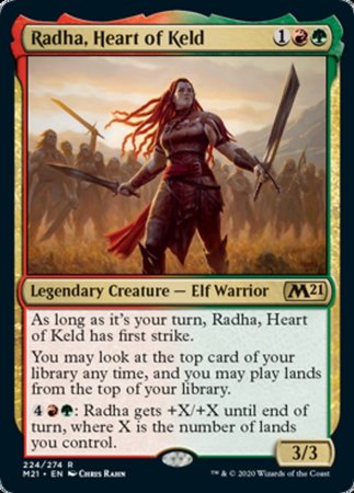 Radha, Heart of Keld [Core Set 2021] | Exor Games Truro