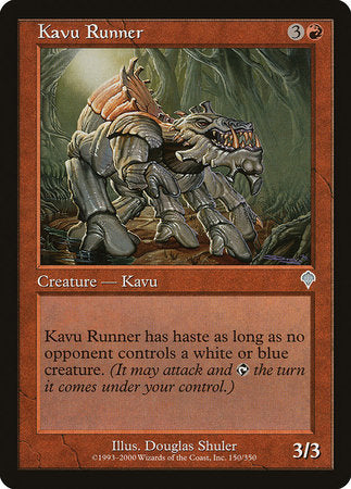 Kavu Runner [Invasion] | Exor Games Truro