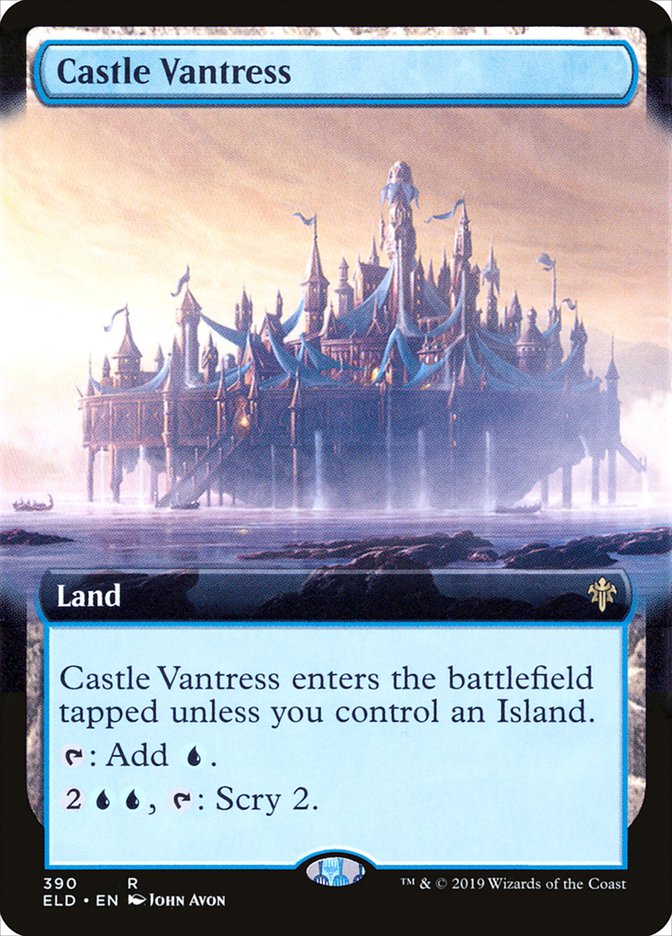 Castle Vantress (Extended Art) [Throne of Eldraine] | Exor Games Truro