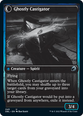 Covetous Castaway // Ghostly Castigator [Innistrad: Double Feature] | Exor Games Truro
