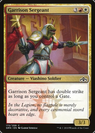 Garrison Sergeant [Guilds of Ravnica] | Exor Games Truro