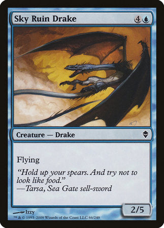 Sky Ruin Drake [Zendikar] | Exor Games Truro
