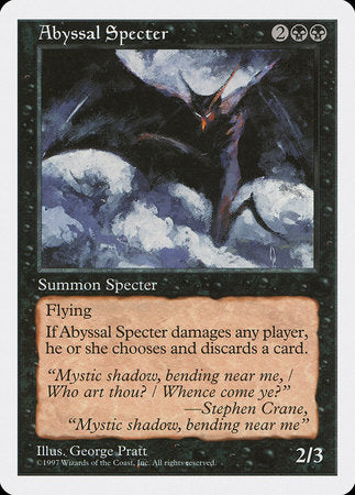 Abyssal Specter [Fifth Edition] | Exor Games Truro