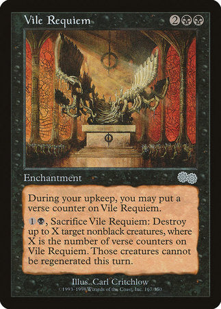 Vile Requiem [Urza's Saga] | Exor Games Truro