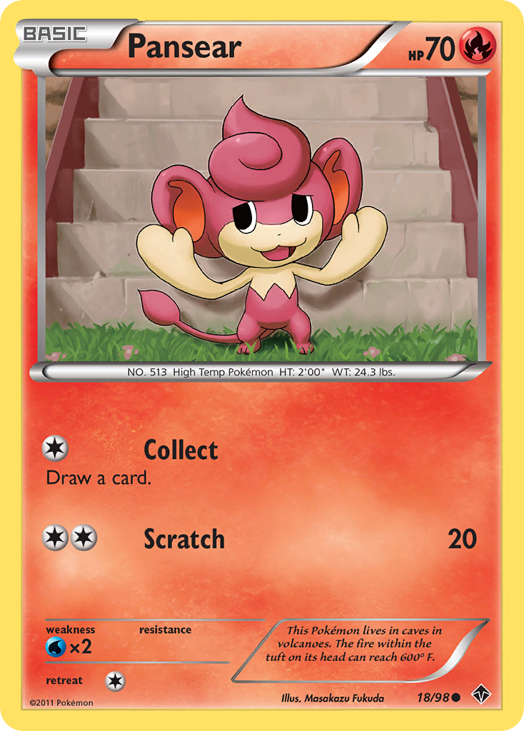Pansear (18/98) [Black & White: Emerging Powers] | Exor Games Truro