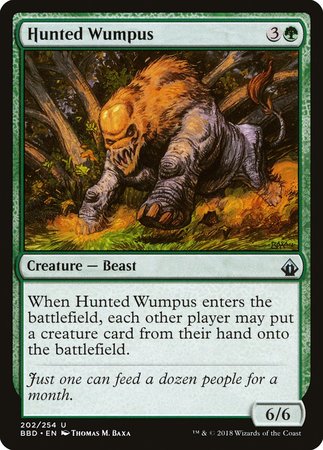 Hunted Wumpus [Battlebond] | Exor Games Truro