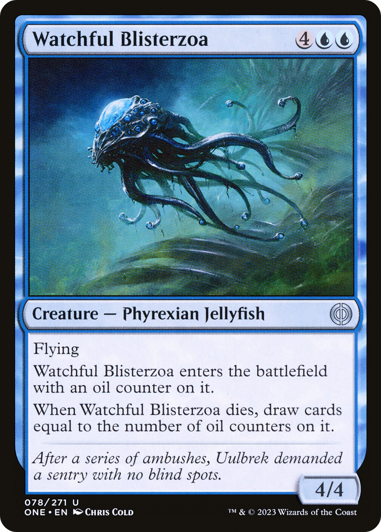 Watchful Blisterzoa [Phyrexia: All Will Be One] | Exor Games Truro