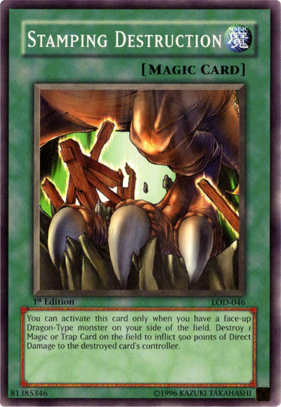 Stamping Destruction [LOD-046] Common | Exor Games Truro