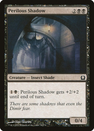 Perilous Shadow [Return to Ravnica] | Exor Games Truro