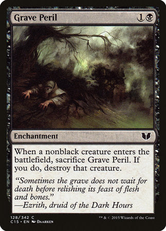 Grave Peril [Commander 2015] | Exor Games Truro