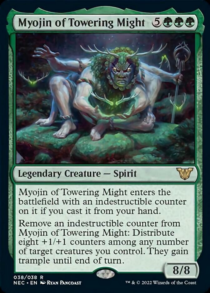 Myojin of Towering Might [Kamigawa: Neon Dynasty Commander] | Exor Games Truro