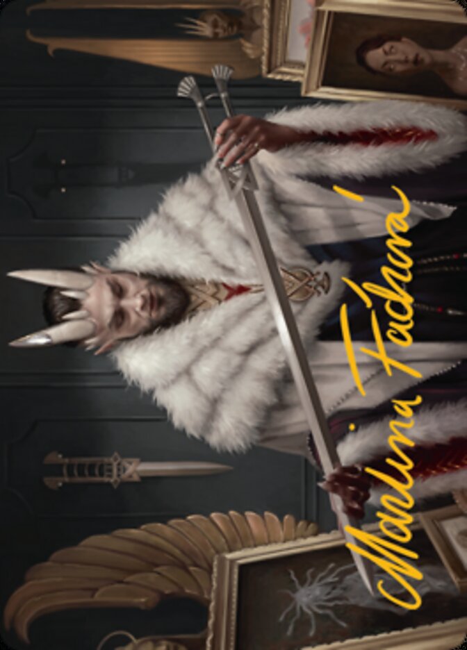 Lord Xander, the Collector Art Card (Gold-Stamped Signature) [Streets of New Capenna Art Series] | Exor Games Truro