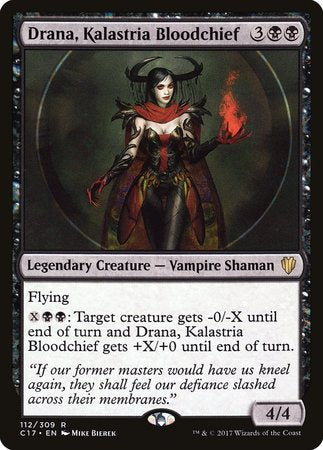 Drana, Kalastria Bloodchief [Commander 2017] | Exor Games Truro