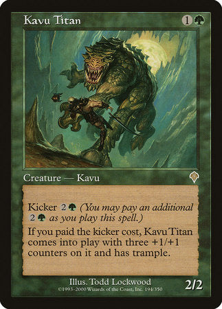 Kavu Titan [Invasion] | Exor Games Truro