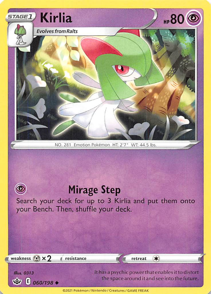 Kirlia (060/198) [Sword & Shield: Chilling Reign] | Exor Games Truro