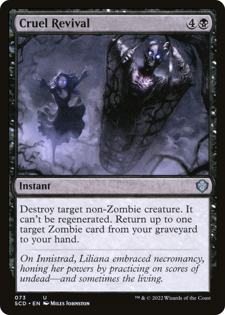Cruel Revival [Starter Commander Decks] | Exor Games Truro