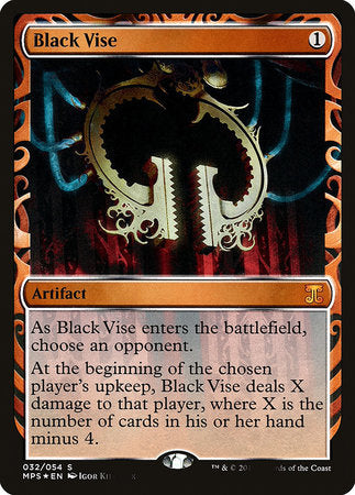 Black Vise [Kaladesh Inventions] | Exor Games Truro