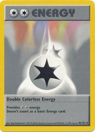 Double Colorless Energy (96/102) [Base Set Shadowless Unlimited] | Exor Games Truro