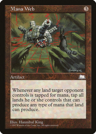 Mana Web [Weatherlight] | Exor Games Truro