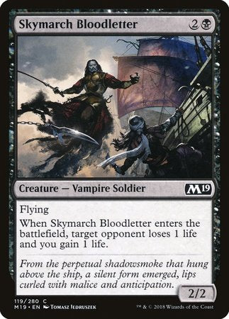 Skymarch Bloodletter [Core Set 2019] | Exor Games Truro