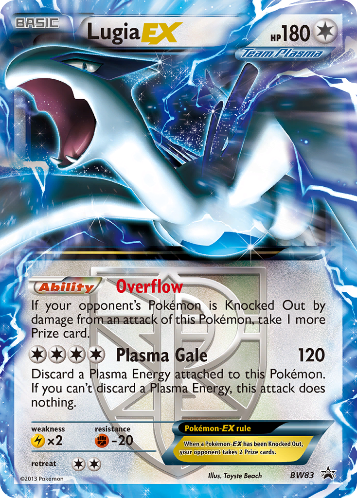 Lugia EX (BW83) [Black & White: Black Star Promos] | Exor Games Truro