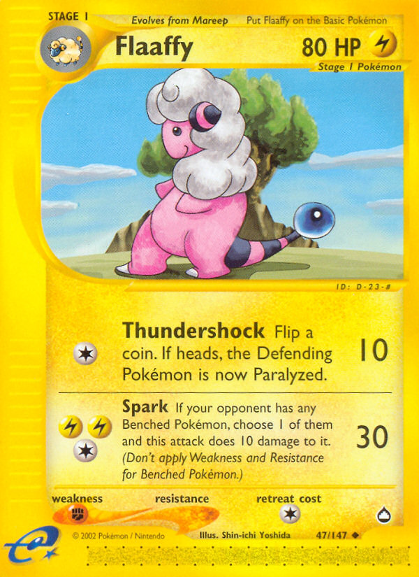 Flaaffy (47/147) [Aquapolis] | Exor Games Truro