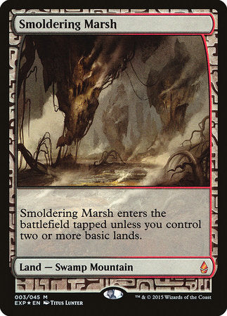 Smoldering Marsh [Zendikar Expeditions] | Exor Games Truro