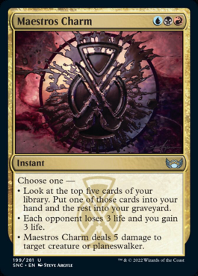 Maestros Charm [Streets of New Capenna] | Exor Games Truro