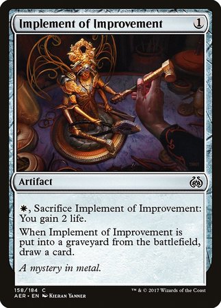 Implement of Improvement [Aether Revolt] | Exor Games Truro