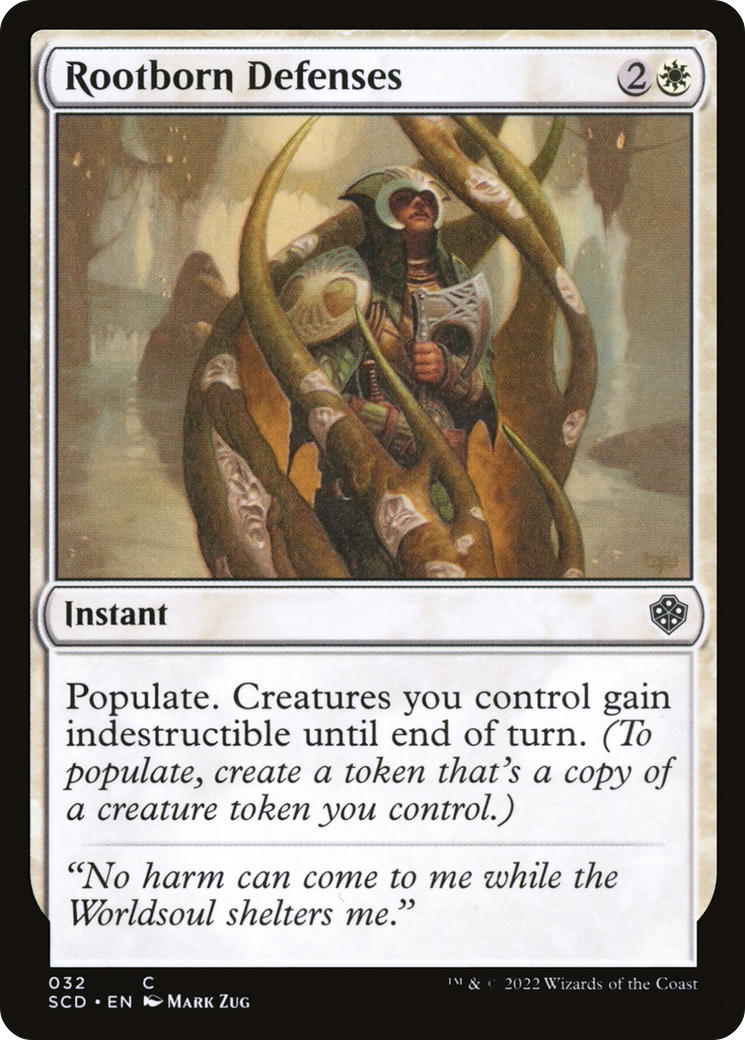 Rootborn Defenses [Starter Commander Decks] | Exor Games Truro