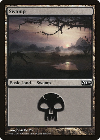 Swamp (239) [Magic 2014] | Exor Games Truro