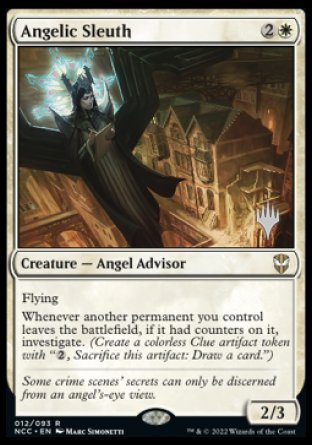 Angelic Sleuth (Promo Pack) [Streets of New Capenna Commander Promos] | Exor Games Truro