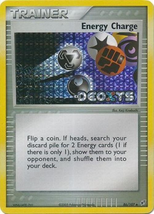 Energy Charge (86/107) (Stamped) [EX: Deoxys] | Exor Games Truro