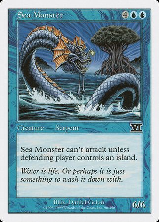 Sea Monster [Classic Sixth Edition] | Exor Games Truro