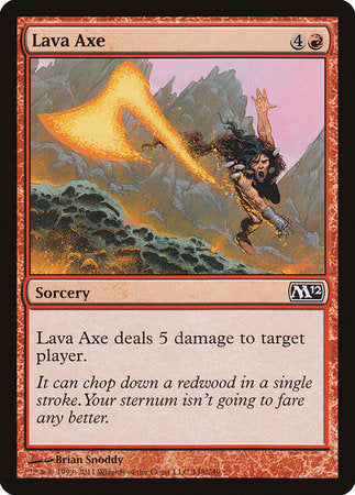 Lava Axe [Magic 2012] | Exor Games Truro