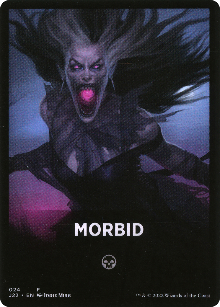 Morbid Theme Card [Jumpstart 2022 Front Cards] | Exor Games Truro