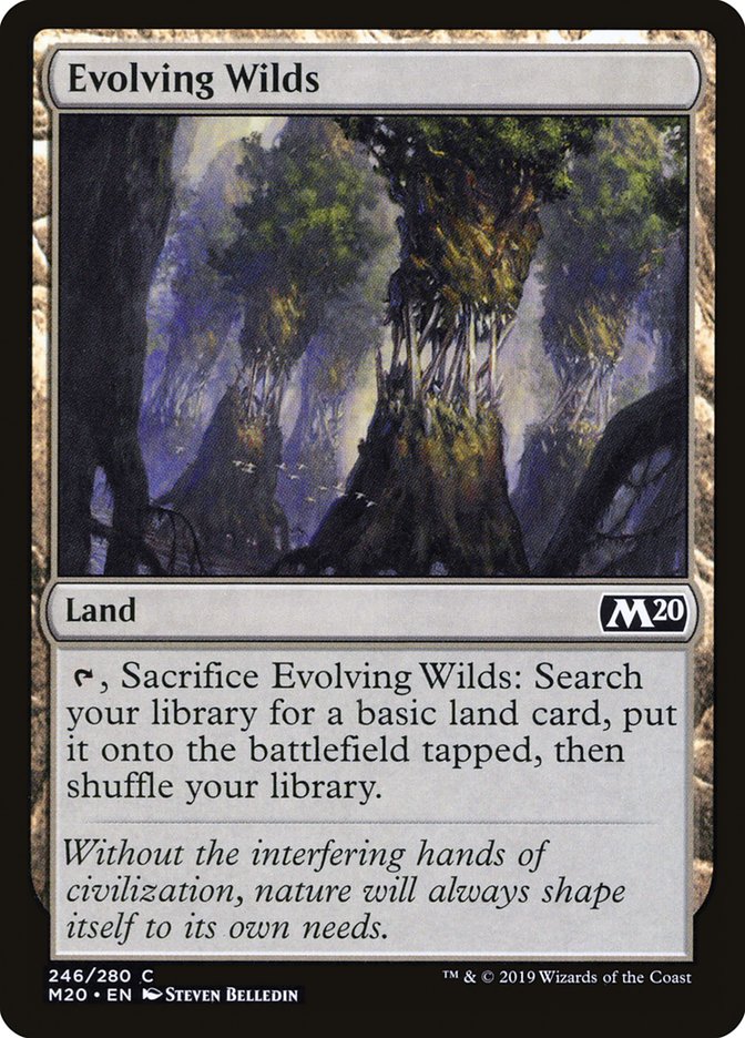 Evolving Wilds [Core Set 2020] | Exor Games Truro