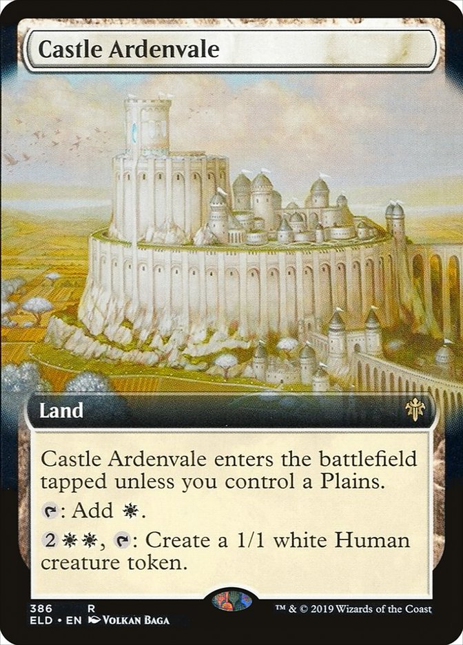 Castle Ardenvale (Extended Art) [Throne of Eldraine] | Exor Games Truro