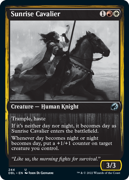 Sunrise Cavalier [Innistrad: Double Feature] | Exor Games Truro