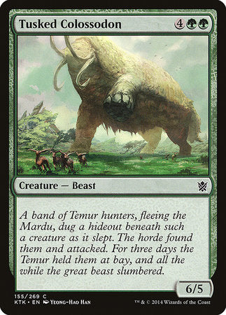 Tusked Colossodon [Khans of Tarkir] | Exor Games Truro