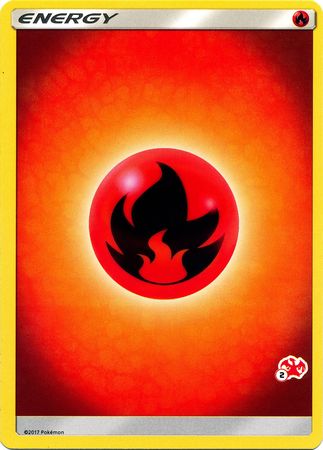 Fire Energy (Charizard Stamp #2) [Battle Academy 2020] | Exor Games Truro