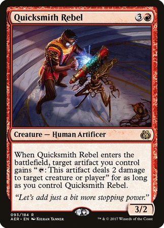 Quicksmith Rebel [Aether Revolt] | Exor Games Truro