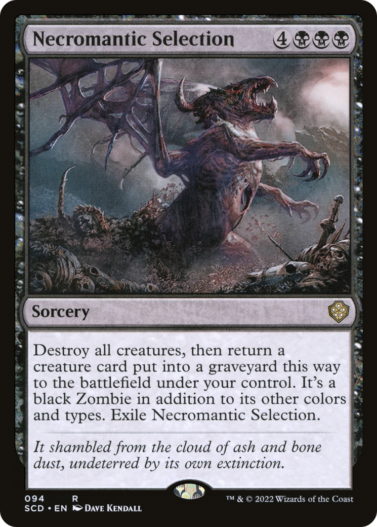 Necromantic Selection [Starter Commander Decks] | Exor Games Truro