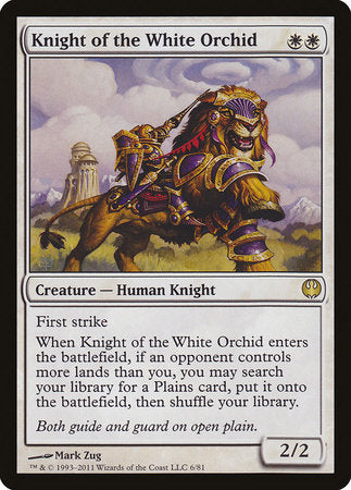 Knight of the White Orchid [Duel Decks: Knights vs. Dragons] | Exor Games Truro