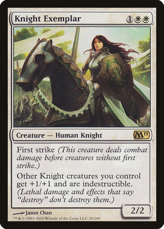 Knight Exemplar [Magic 2011] | Exor Games Truro