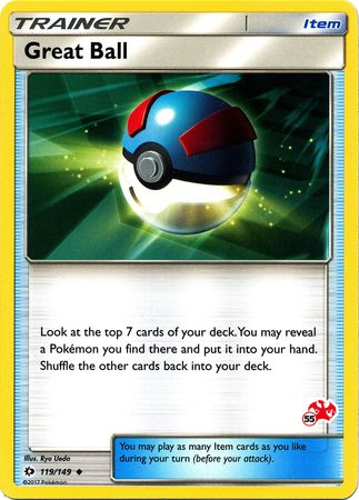 Great Ball (119/149) (Charizard Stamp #55) [Battle Academy 2020] | Exor Games Truro